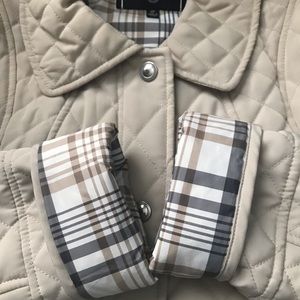 Portrait Spring Jacket in Stone Color